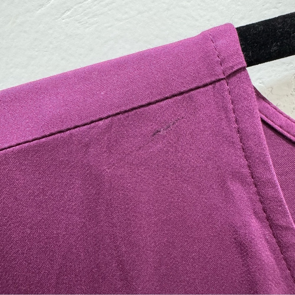 NWT J. Jill Pure Jill Women's XL Purple Wildberry Faux Wrap A-Line Midi Dress - Picture 16 of 16